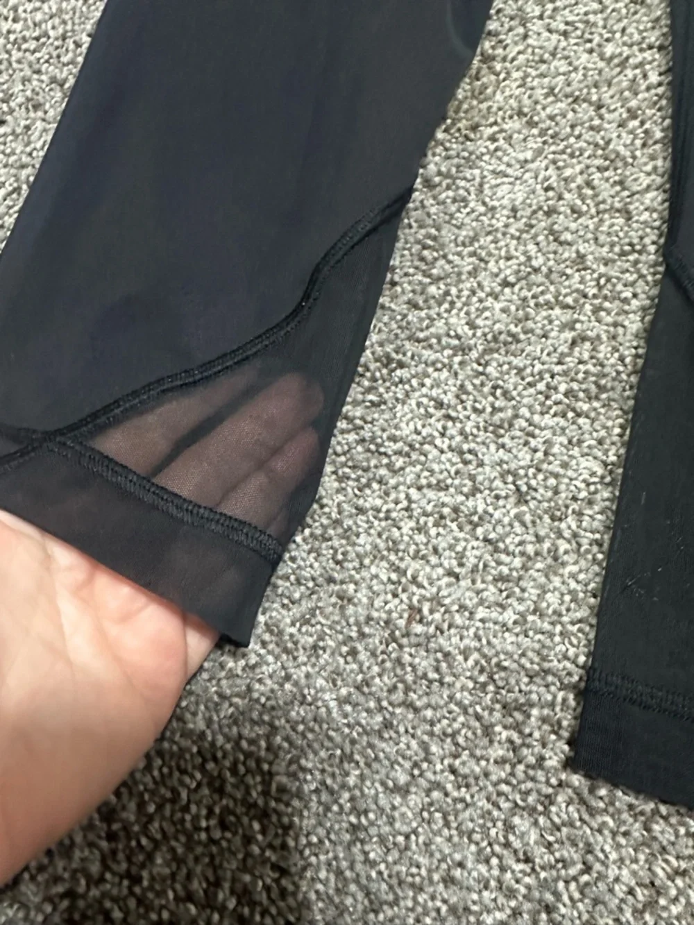 Lululemon sweat your heart out crop